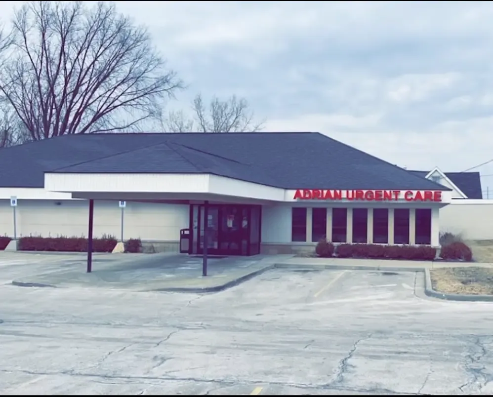 Adrian Urgent Care exterior and entrance
